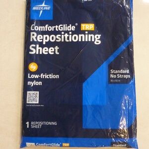 Medline Comfort Glide Repositioning Sheet 35" x 55"  New In Bag GREY